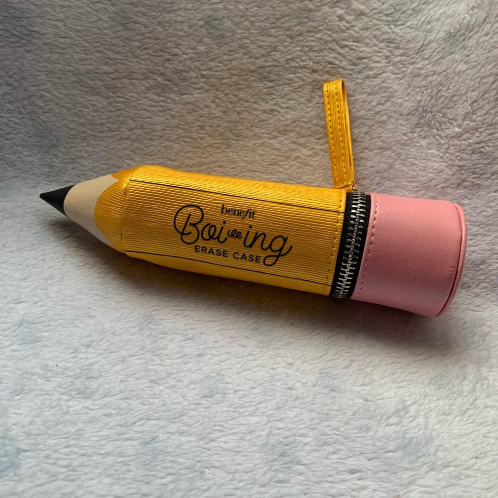 Benefit Bo-ing Erase Case in Yellow and Pink